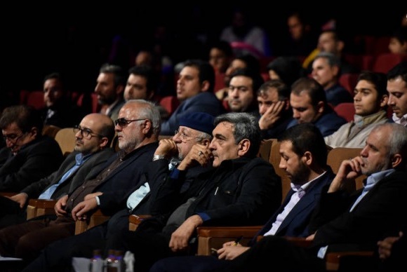 جمعی از مهمانان و دکتر حناچی