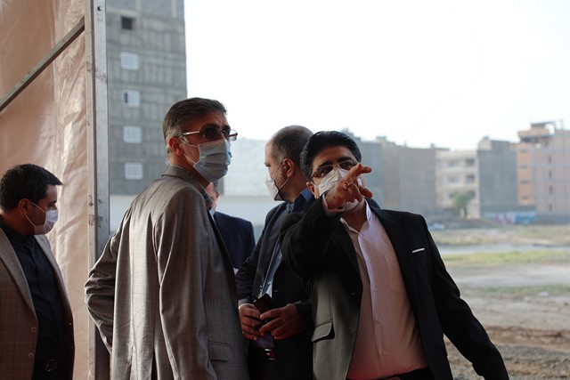 حضور مدیرعامل نسیم سبز و پیگیری امور مراسم