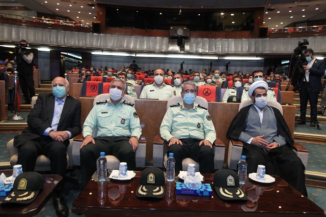 جمعی از فرماندهان حاضر در مراسم