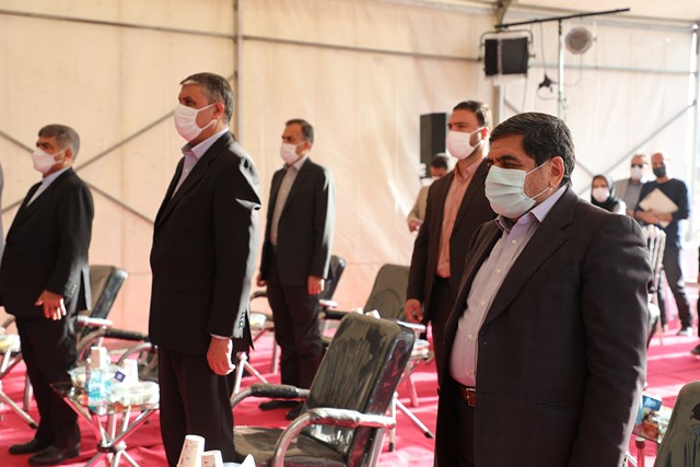 ادای احترام به سرود جمهوری اسلامی ایران