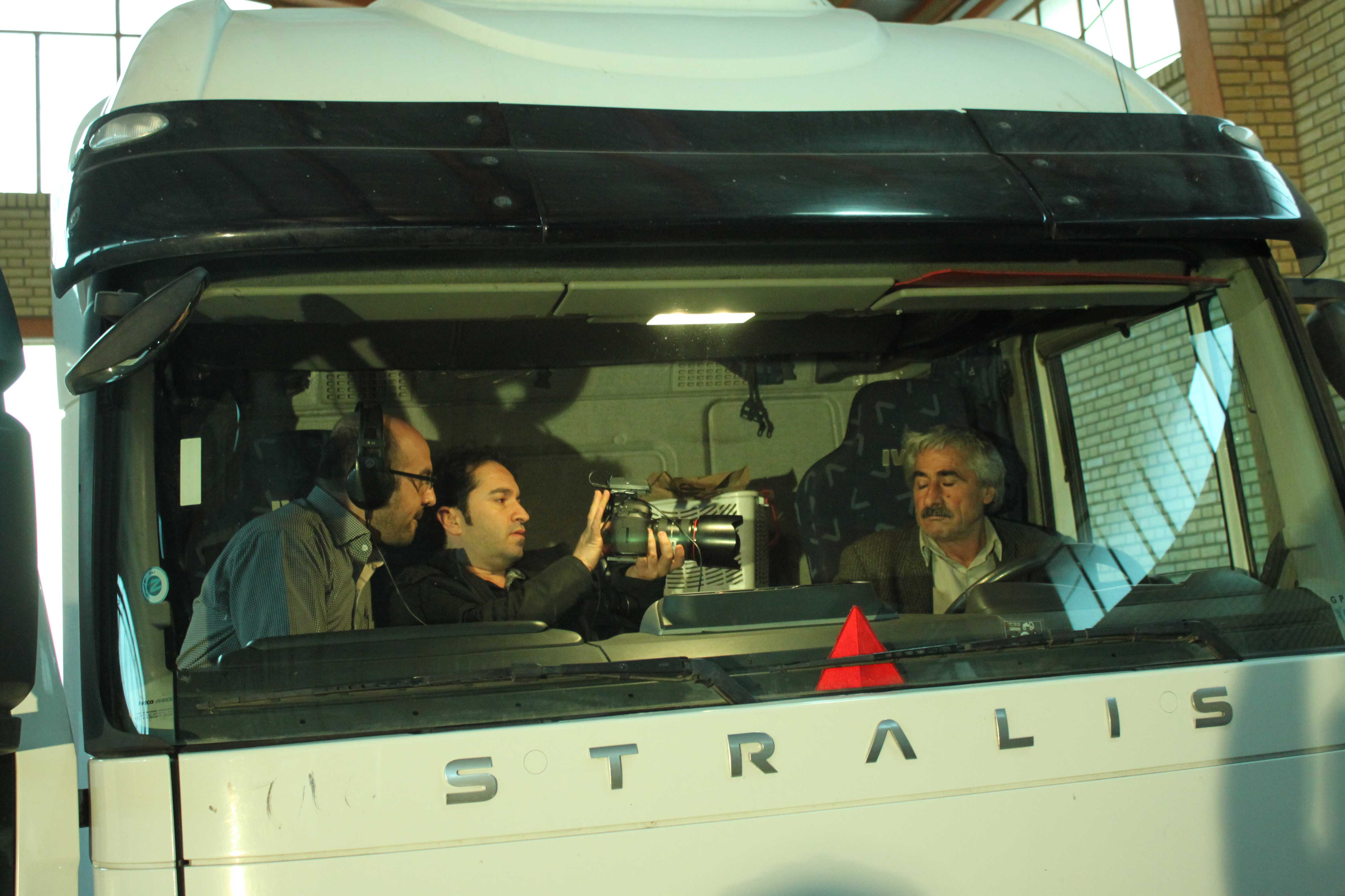 تصویربرداری از راننده کامیون